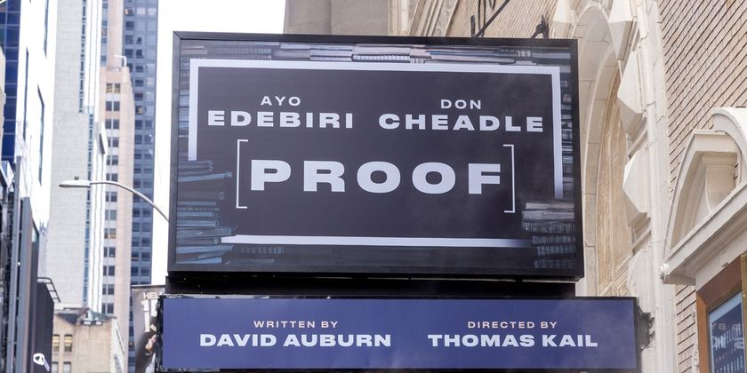 Up on the Marquee: PROOF, Starring Ayo Edebiri & Don Cheadle  Photo
