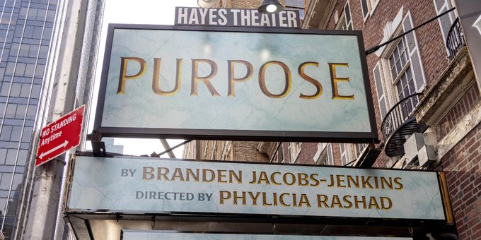 Up on the Marquee: PURPOSE Photos