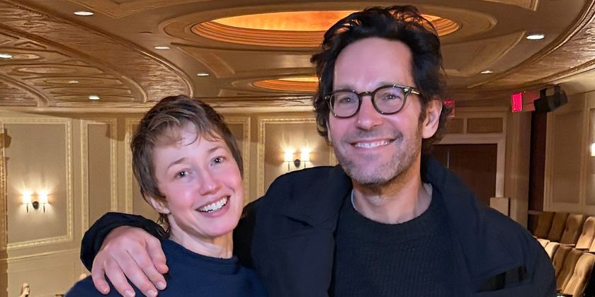 Photos: Paul Rudd and Victoria Clark Visit BUG on Broadway Photo