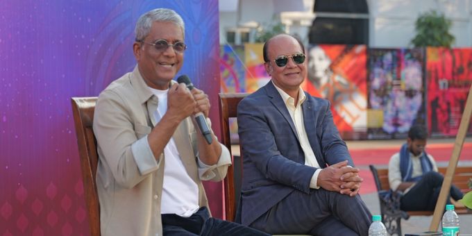 Photos: Actor Adil Hussain In Conversation With Sayed Mohd And More At Rama’s  Photos