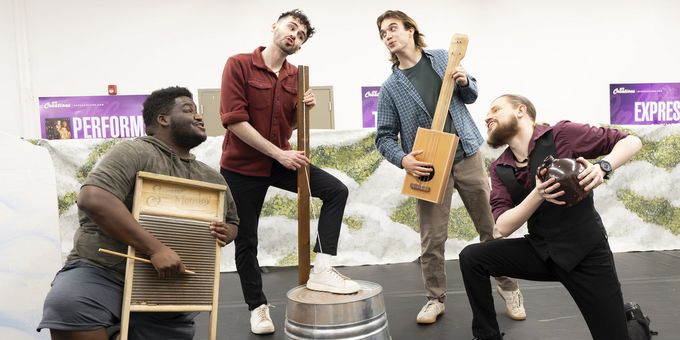 Photos: JIM HENSON’S EMMET OTTER’S JUG-BAND CHRISTMAS In Rehearsal at OFC  Photos
