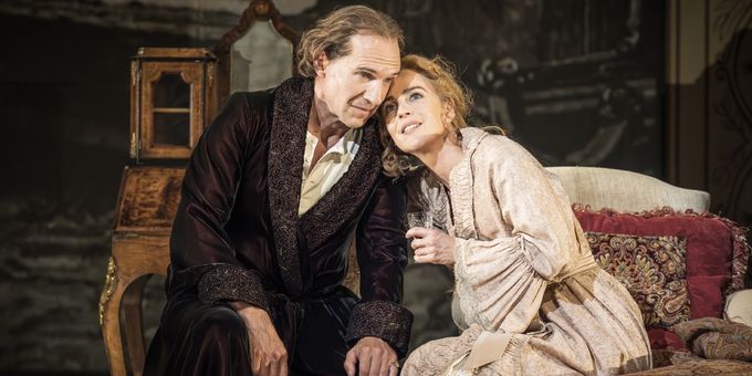 Photos: Ralph Fiennes and Miranda Raison in GRACE PERVADES Photos
