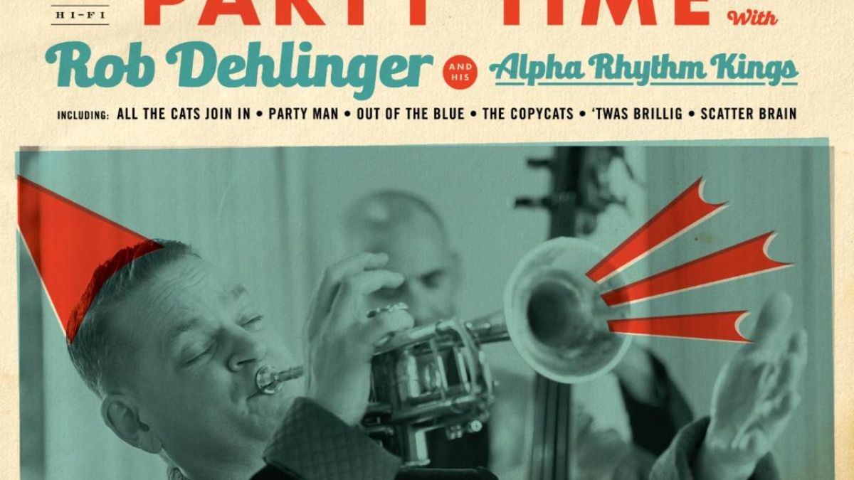 Photos: Rob Dehlinger and THE ALPHA RHYTHM KINGS Release PARTY TIME Album
