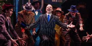 Photos: Rob McClure, Mykal Kilgore, Bianca Marroquín & Ephraim Sykes in GUYS AND DOLLS at Ogunquit Playhouse