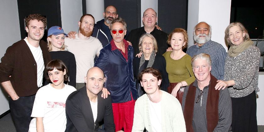 Photos: Robert Downey Jr. Visits OEDIPUS on Broadway Photo