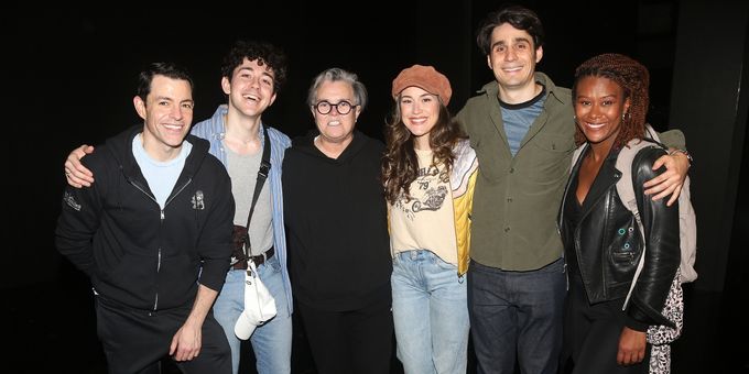 Photos: Rosie O'Donnell Visits THE WHO'S TOMMY Photos