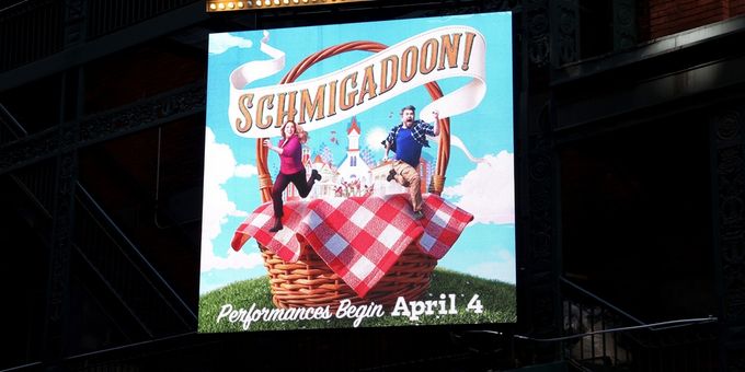 Photos: First Look at the SCHMIGADOON! Broadway Marquee Photos
