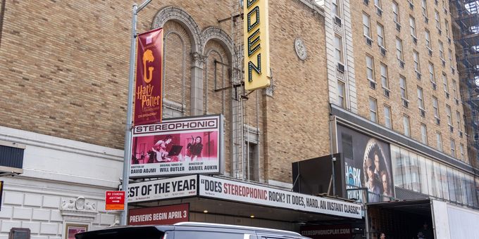 Up on the Marquee: STEREOPHONIC Photos