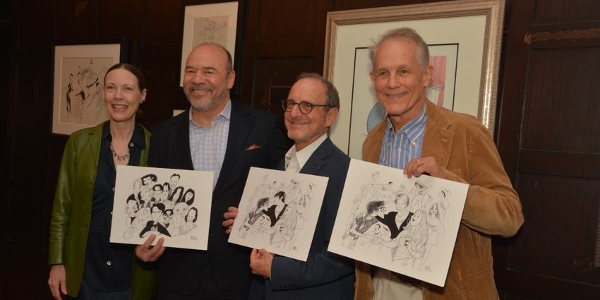 Photos: STROKE OF GENIUS: HIRSCHFELD AT THE ALGONQUIN Opens in the Oak Room Photo