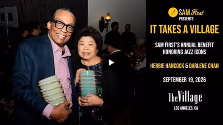 Photos: Sam First Honors Jazz Icons Herbie Hancock and Darlene Chan Photo