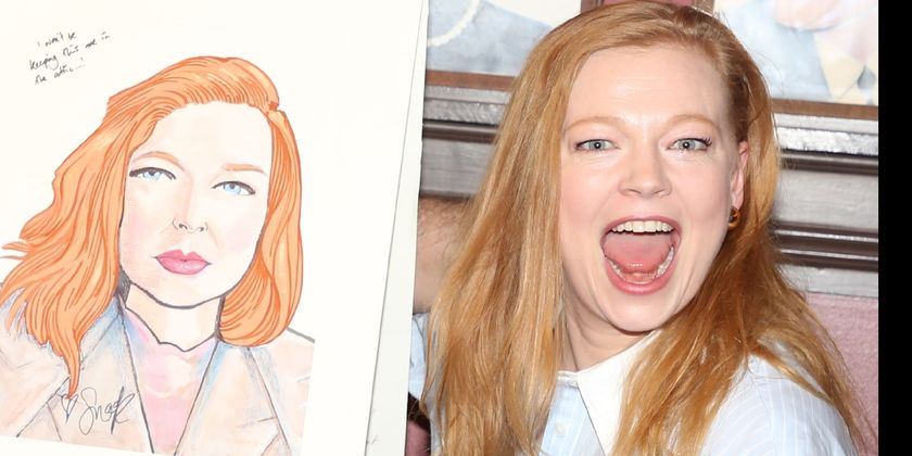 Photos: Tony Winner Sarah Snook Receives Portrait at Sardi's Photo