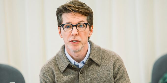 Photos: Sean Hayes in Rehearsal for THE UNKNOWN at Studio Seaview Photos