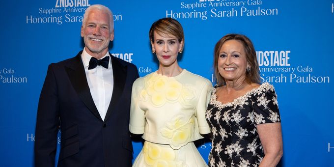 Photos: Stars Walk the Red Carpet for Second Stage's Sapphire Anniversary Gala H Photos