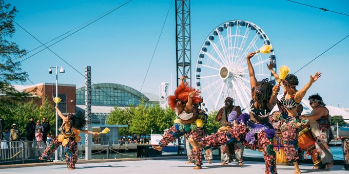 Photos: See Chicago Dance Kicks Off Chicago Dance Month at Navy Pier Photos