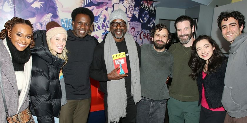 Photos: Sterling K. Brown Visits RAGTIME on Broadway Photo