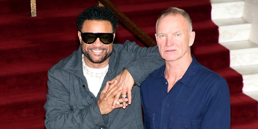 Photos: Sting & Shaggy Get Ready for THE LAST SHIP at the Met Photo