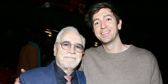 Photos: SUCCESSION Stars Brian Cox and Nicholas Braun Reunite at GRUESOME PLAYGR Photos