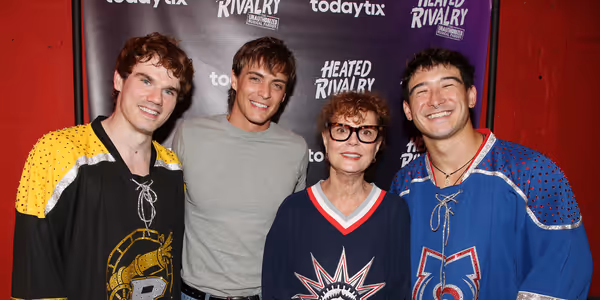 Photos: Susan Sarandon & Kaden Connors Visit HEATED RIVALRY: THE UNAUTHORIZED MUSICAL PARODY Photo