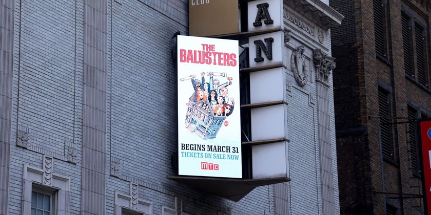 Up on the Marquee: THE BALUSTERS Arrives on Broadway Photo