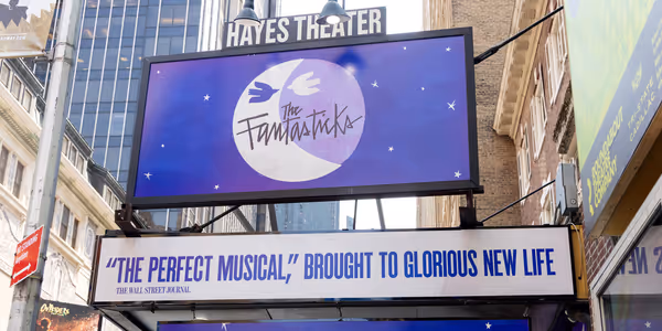 Up on the Marquee: THE FANTASTICKS Arrives on Broadway Photo