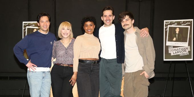 Photos: THE JONATHAN LARSON PROJECT Meets the Press Photos