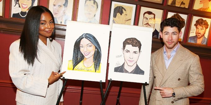 Photos: THE LAST FIVE YEARS Nick Jonas & Adrienne Warren Sardi's Portraits Unvei Photos