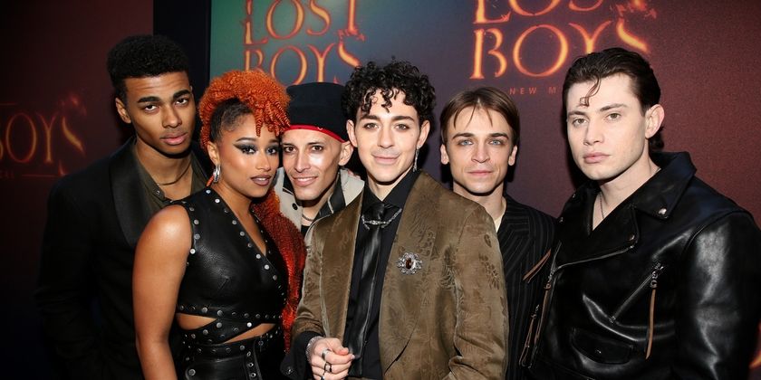 Photos: THE LOST BOYS Cast Struts the Red Carpet on Opening Night Photo