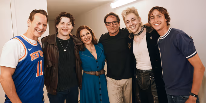 Photos: THE LOST BOYS Original Film Star Jason Patric Visits THE LOST BOYS on Br Photos