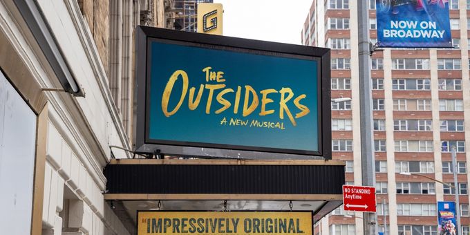 Up on the Marquee: THE OUTSIDERS Photos