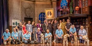 Photos: THE PLAY THAT GOES WRONG Cast Hosts Guide Dogs UK Puppies at Duchess Theatre
