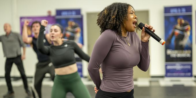 Photos: THE VOICE's Aliyah Khaylyn in Rehearsals for THE BODYGUARD at OFC Creati Photos