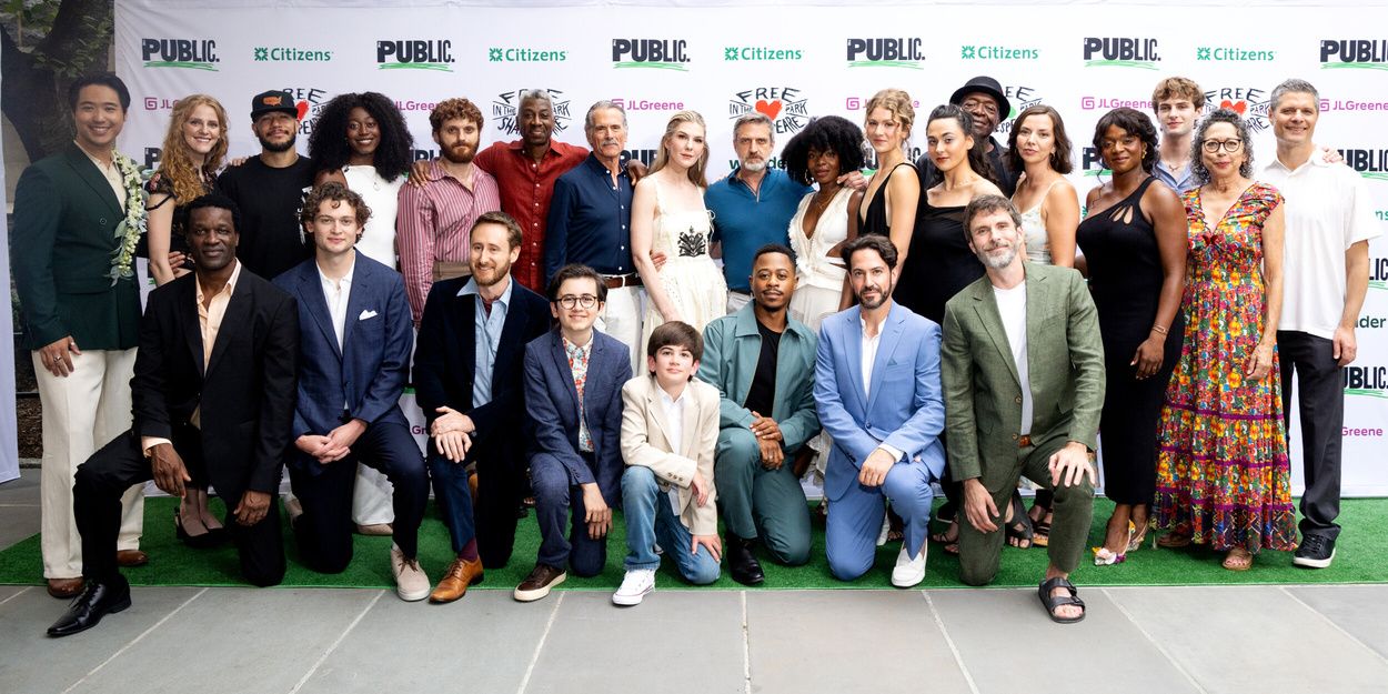 Photos: THE WINTER'S TALE Cast Celebrates Opening Night at Shakespeare in the Park Photo