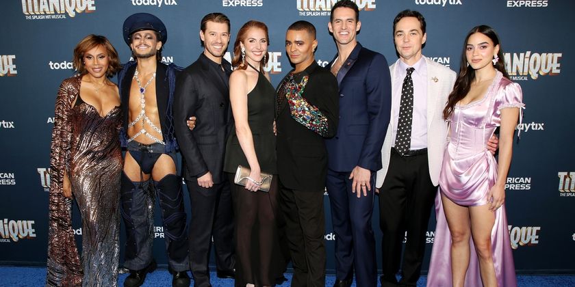 Photos: TITANIQUE Company Walks the Red Carpet on Opening Night Photo