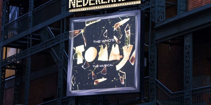 Up on the Marquee: THE WHO'S TOMMY Photos