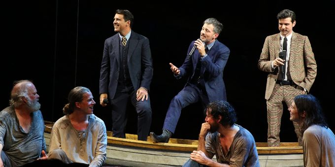 Photos: The Avett Brothers Join SWEPT AWAY Cast at Opening Night Curtain Call Photos