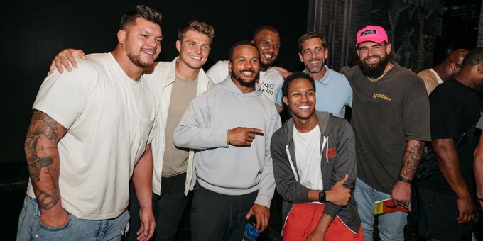Photos: The New York Jets Visit MJ: THE MUSICAL For HBO'S HARD KNOCKS Finale Photos