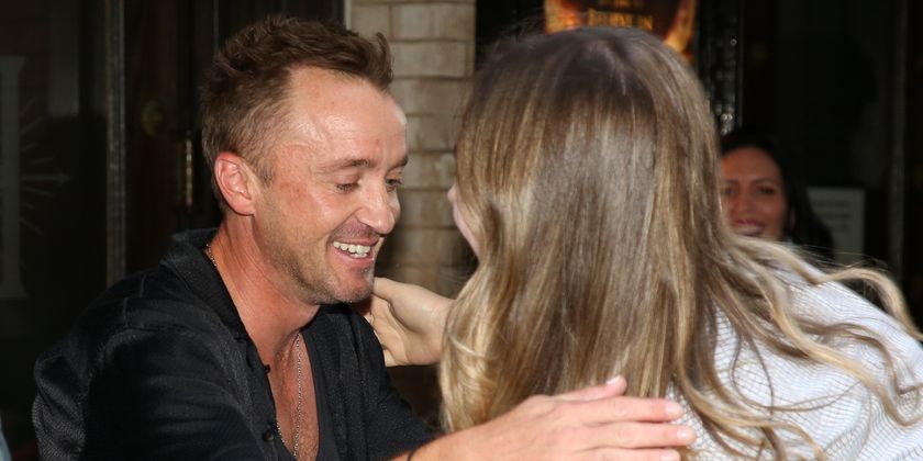 Photos: Tom Felton Greets Fans At HARRY POTTER AND THE CURSED CHILD Photo