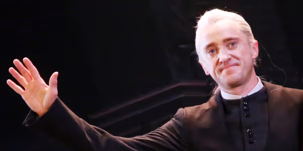 Photos: Tom Felton Takes First Bows in HARRY POTTER AND THE CURSED CHILD