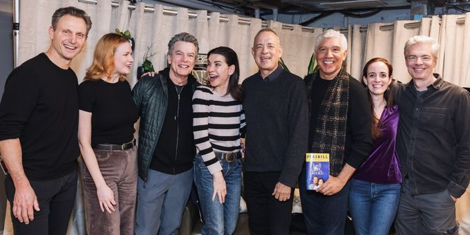 Photos: Tom Hanks, Tony Goldwyn & More Visit LEFT ON TENTH on Broadway Photos
