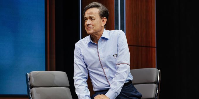 Photos: Tom Hanks and Kelli O’Hara in THIS WORLD OF TOMORROW at The Shed Photos