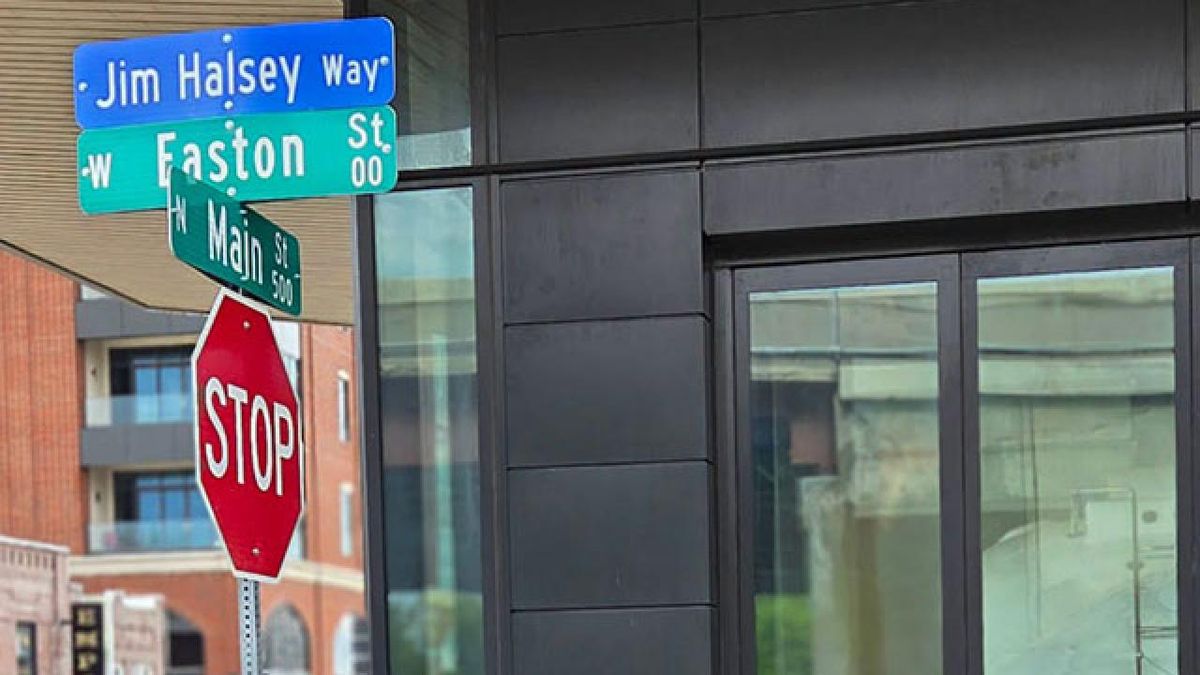Photos: Tulsa Honors Jim Halsey With Street Naming Between Cain's Ballroom and OKPOP Museum