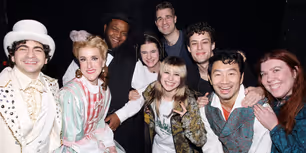 Photos: Olympic Gold Medalist Alysa Liu Visits OH, MARY! on Broadway