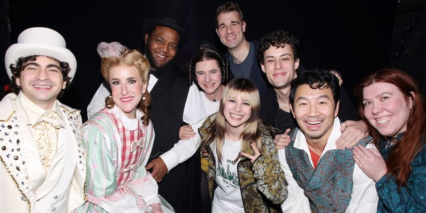 Photos: Olympic Gold Medalist Alysa Liu Visits OH, MARY! on Broadway Photo