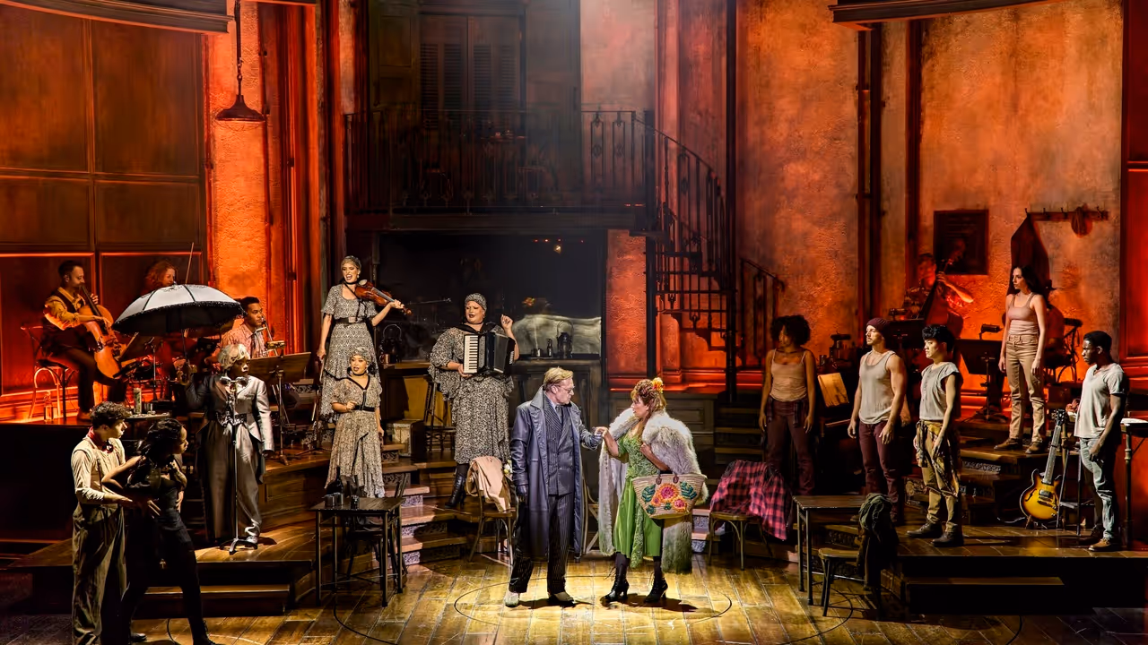 Photos/Video: Nathan Sykes, Fayth Ifil, and More in HADESTOWN in London Video