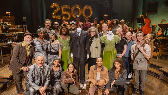 Photos/Video: HADESTOWN Donates Costumes to Smithsonian Museum at 2,5000th Performance
