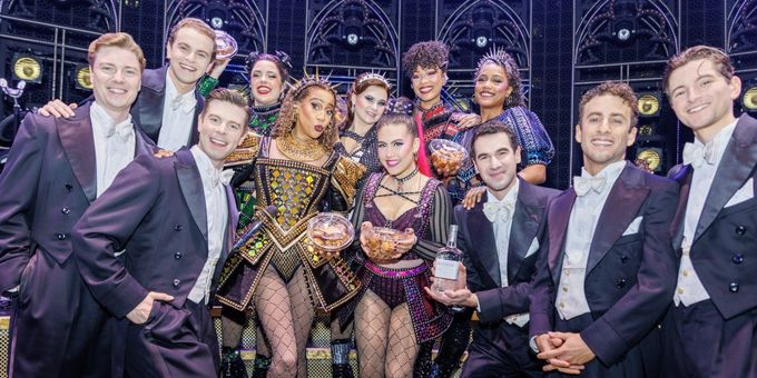 Photos & Video: The Harmonists From HARMONY Visit the Queens of SIX on Broadway