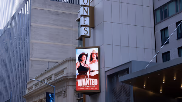 Up on the Marquee: WANTED Arrives on Broadway Photo