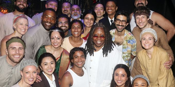 Photos: Whoopi Goldberg Visits LIFE OF PI on Broadway Photos