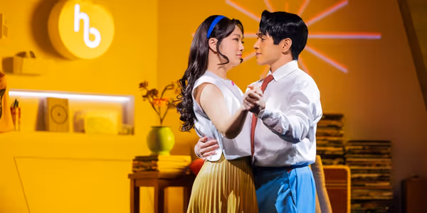 Photos: Zachary Noah Piser and Hannah Kevitt in MAYBE HAPPY ENDING Photo