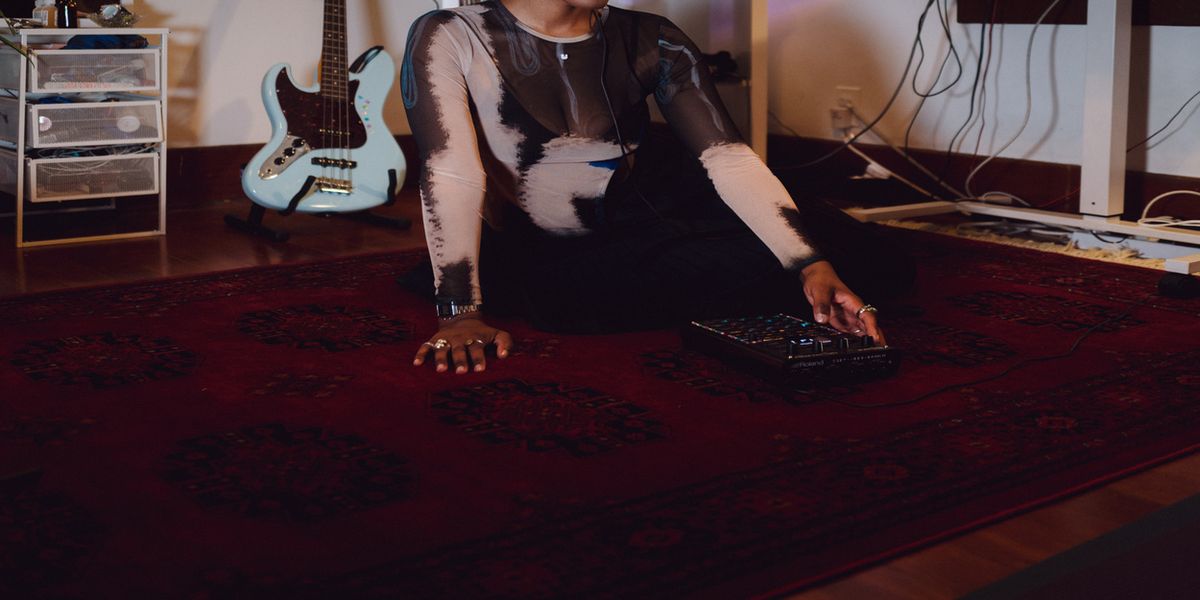 Photos: megiapa Shares ON THE SPACEWAY (FRFR) from Debut Album INTENTIONS